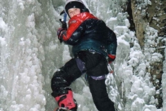 Lezení na ledo Adršpach 2006